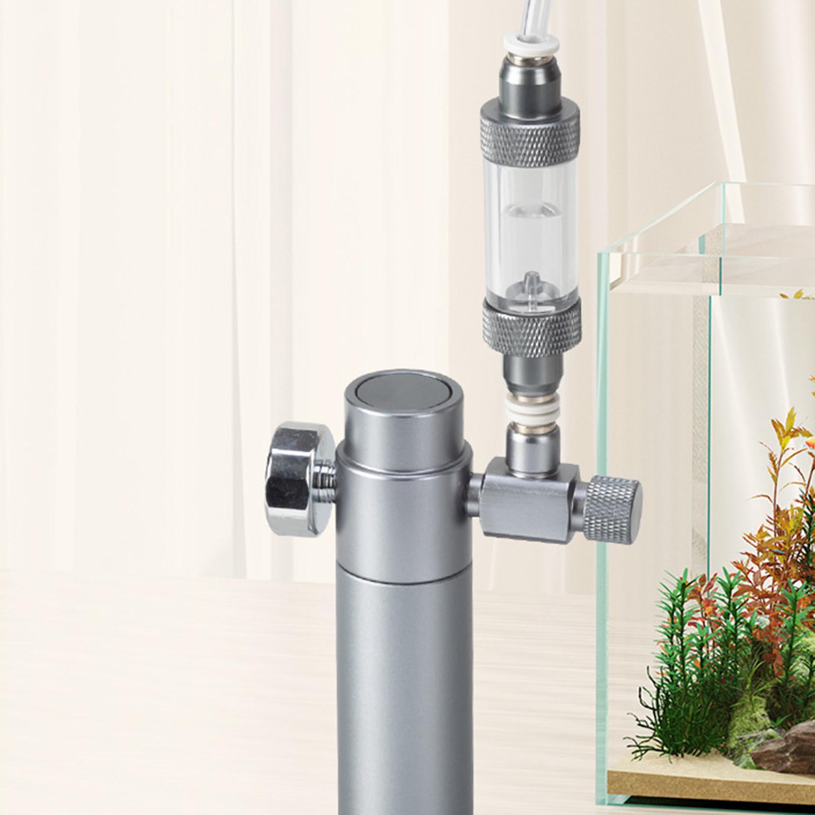 Aquarium Fish And Supplies - Çift Kafa Akvaryum CO2 Kabarcık Sayacı