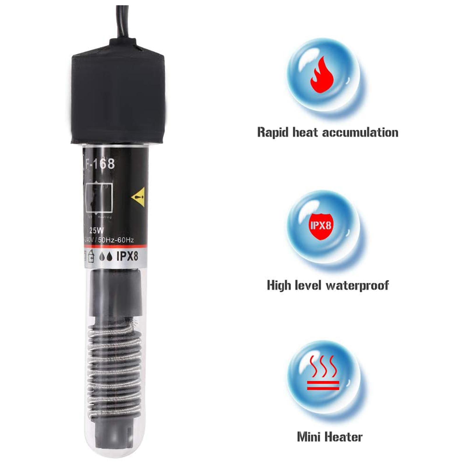 Sabit Sıcaklık Isıtma Çubuğu 2 - Aquarium Fish And Supplies incelemesi ve fiyatı