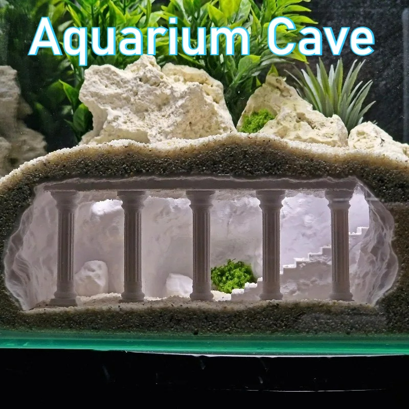 3D Baskılı Balık Tankı Mağaras - Aquarium Fish Hide incelemesi ve fiyatı