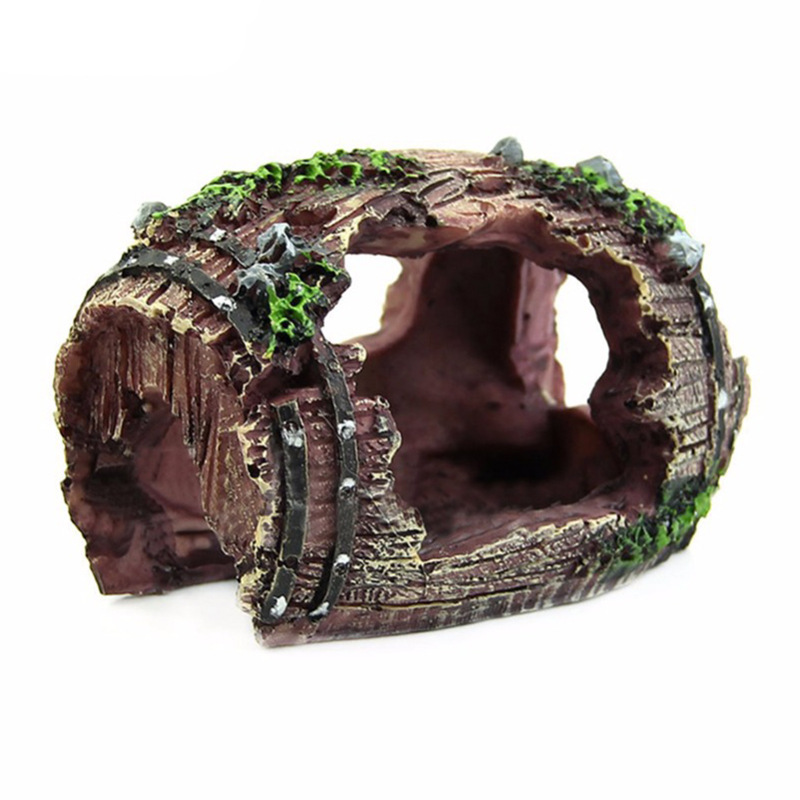 Akvaryum Yapay Varil Mağarası  - Aquarium Fish Hide incelemesi ve fiyatı