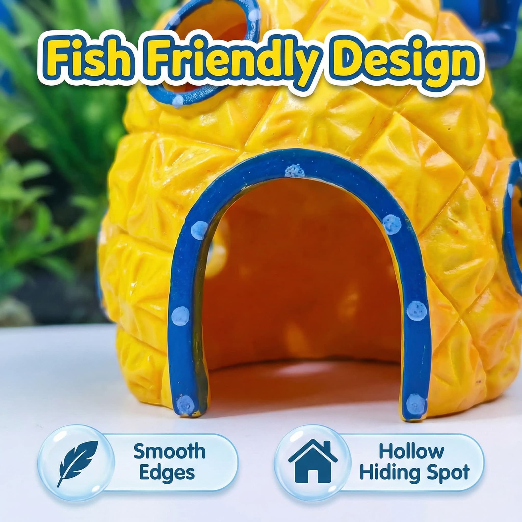 Ananas Evi Akvaryum Dekoru, Be - Aquarium Fish Hide incelemesi ve fiyatı