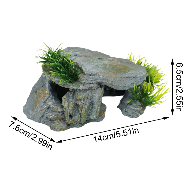 Sürüngen Saklanma Mağarası Doğ - Aquarium Fish Hide incelemesi ve fiyatı